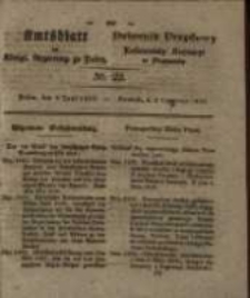 Amtsblatt der Königlichen Regierung zu Posen. 1829.06.02 Nro.22