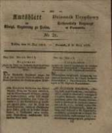 Amtsblatt der Königlichen Regierung zu Posen. 1829.05.26 Nro.21