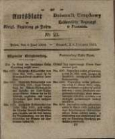 Amtsblatt der Königlichen Regierung zu Posen. 1829.05.09 Nro.23