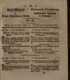 Amtsblatt der Königlichen Regierung zu Posen. 1829.06.23 Nro.25
