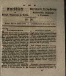 Amtsblatt der Königlichen Regierung zu Posen. 1829.06.30 Nro.26