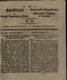 Amtsblatt der Königlichen Regierung zu Posen. 1829.07.14 Nro.28
