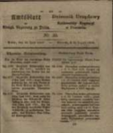 Amtsblatt der K&ouml;niglichen Regierung zu Posen. 1829.07.28 Nro.30