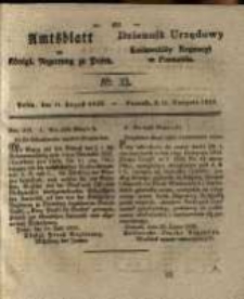 Amtsblatt der Königlichen Regierung zu Posen. 1829.08.11 Nro.32