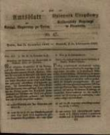 Amtsblatt der Königlichen Regierung zu Posen. 1829.11.24 Nro.47