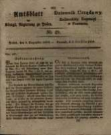 Amtsblatt der K&ouml;niglichen Regierung zu Posen. 1829.12.08 Nro.49