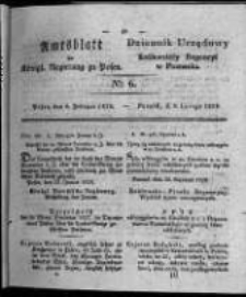 Amtsblatt der K&ouml;niglichen Regierung zu Posen. 1828.02.05 Nro.6
