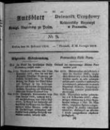 Amtsblatt der K&ouml;niglichen Regierung zu Posen. 1828.02.26 Nro.9
