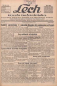 Lech.Gazeta Gnieźnieńska: codzienne pismo polityczne dla wszystkich stan&oacute;w. Dodatki: tygodniowy "Lechita" i powieściowy oraz dwutygodnik "Leszek" 1934.03.06 R.35 Nr52