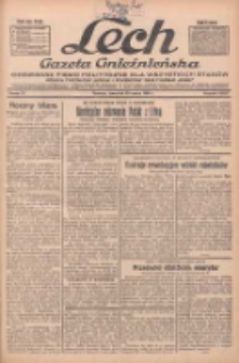 Lech.Gazeta Gnieźnieńska: codzienne pismo polityczne dla wszystkich stan&oacute;w. Dodatki: tygodniowy "Lechita" i powieściowy oraz dwutygodnik "Leszek" 1934.03.29 R.35 Nr72