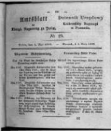 Amtsblatt der K&ouml;niglichen Regierung zu Posen. 1828.05.06 Nro.19