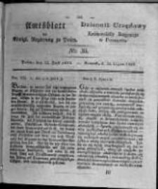 Amtsblatt der Königlichen Regierung zu Posen. 1828.07.22 Nro. 30