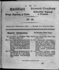 Amtsblatt der Königlichen Regierung zu Posen. 1828.09.02 Nro. 36