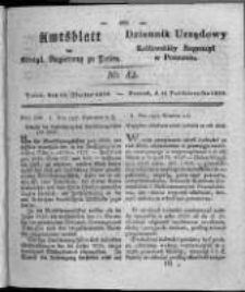Amtsblatt der Königlichen Regierung zu Posen. 1828.10.14 Nro. 42