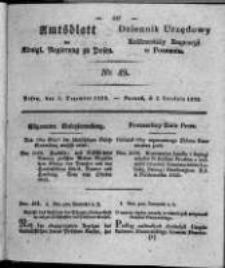 Amtsblatt der Königlichen Regierung zu Posen. 1828.12.02 Nro. 49