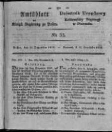Amtsblatt der K&ouml;niglichen Regierung zu Posen. 1828.12.30 Nro. 53