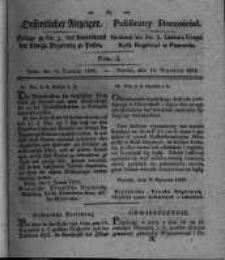 Oeffentlicher Anzeiger. 1828.01.15 Nro.3