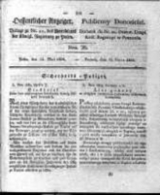Oeffentlicher Anzeiger. 1828.05.13 Nro. 20