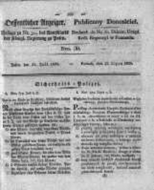 Oeffentlicher Anzeiger. 1828.07.22 Nro. 30