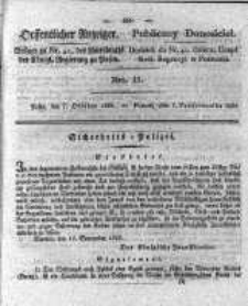 Oeffentlicher Anzeiger. 1828.10.07 Nro. 41