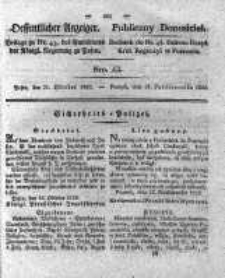 Oeffentlicher Anzeiger. 1828.10.21 Nro. 43