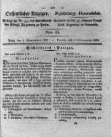 Oeffentlicher Anzeiger. 1828.11.04 Nro. 45