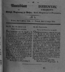 Amtsblatt der K&ouml;niglichen Regierung zu Posen. 1841.01.31 Nro.5