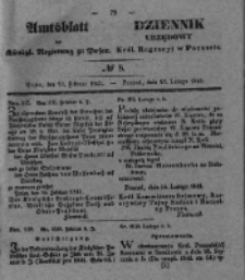 Amtsblatt der Königlichen Regierung zu Posen. 1841.02.21 Nro.8