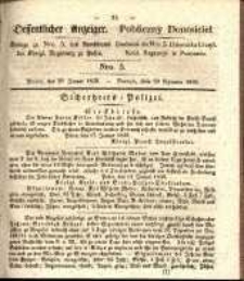 Oeffentlicher Anzeiger. 1839.01.29 Nr 5