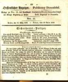 Oeffentlicher Anzeiger. 1839.03.12 Nr 11