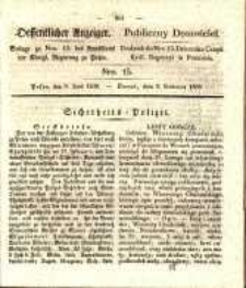 Oeffentlicher Anzeiger. 1839.04.09 Nr 15