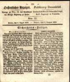 Oeffentlicher Anzeiger. 1839.08.06 Nr 32