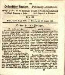 Oeffentlicher Anzeiger. 1839.08.13 Nr 33