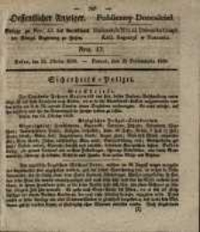 Oeffentlicher Anzeiger. 1839.10.22 Nr 43