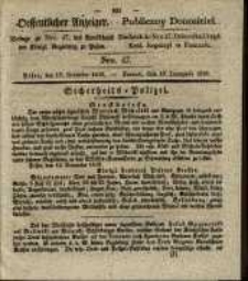 Oeffentlicher Anzeiger. 1839.11.19 Nr 47
