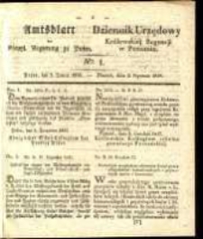 Amtsblatt der Königlichen Regierung zu Posen. 1838.01.02 Nro.1