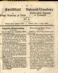 Amtsblatt der Königlichen Regierung zu Posen. 1838.02.06 Nro.6