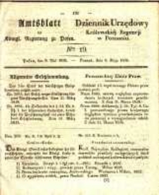 Amtsblatt der Königlichen Regierung zu Posen. 1838.05.08 Nro.19