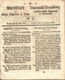 Amtsblatt der Königlichen Regierung zu Posen. 1838.06.12 Nro.24