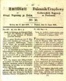 Amtsblatt der Königlichen Regierung zu Posen. 1838.07.24 Nro.30