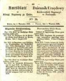 Amtsblatt der Königlichen Regierung zu Posen. 1838.09.04 Nro.36
