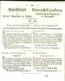 Amtsblatt der K&ouml;niglichen Regierung zu Posen. 1838.12.25 Nro.55