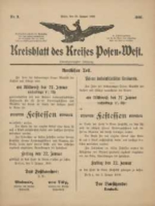 Kreisblatt des Kreises Posen-West 1909.01.21 Jg.21 Nr3