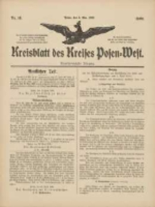 Kreisblatt des Kreises Posen-West 1909.05.06 Jg.21 Nr18