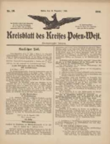 Kreisblatt des Kreises Posen-West 1909.12.16 Jg.21 Nr50