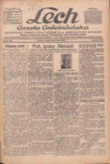 Lech.Gazeta Gnieźnieńska: codzienne pismo polityczne dla wszystkich stan&oacute;w. Dodatki: tygodniowy "Lechita" i powieściowy oraz dwutygodnik "Leszek" 1933.05.09 R.34 Nr106