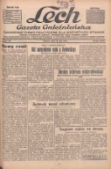 Lech.Gazeta Gnieźnieńska: codzienne pismo polityczne dla wszystkich stan&oacute;w. Dodatki: tygodniowy "Lechita" i powieściowy oraz dwutygodnik "Leszek" 1934.05.16 R.35 Nr110