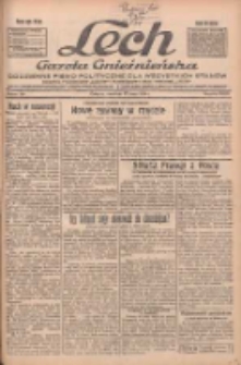 Lech.Gazeta Gnieźnieńska: codzienne pismo polityczne dla wszystkich stan&oacute;w. Dodatki: tygodniowy "Lechita" i powieściowy oraz dwutygodnik "Leszek" 1934.05.27 R.35 Nr119