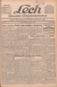 Lech.Gazeta Gnieźnieńska: codzienne pismo polityczne dla wszystkich stan&oacute;w. Dodatki: tygodniowy "Lechita" i powieściowy oraz dwutygodnik "Leszek" 1934.06.10 R.35 Nr130