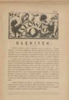 Sł&oacute;wko 1930.02.09 Nr7